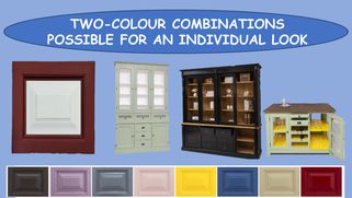 .TOWN & COUNTRY FINISHES TWO-COLOUR combinations