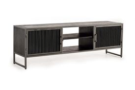 #1121 Mango wood and metal tv stand 55x170x40 cm $832