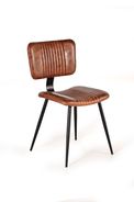 #1032 dining chair in real leather $ 166