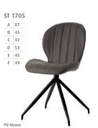 #1705 Dining chair in PU mouse $ 152