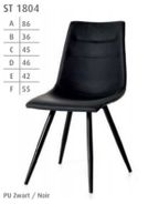 #1804 Dining chair in black PU $ 89