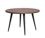 Solid acacia wood round table and metal legs 76 x 120D cm $ 572