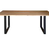 Acacia dining table,top thickness 3.6 cm,200x100x78cm $ 872