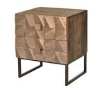 Copper nightstand 60x50x42 cm $459