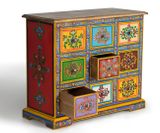 Decorative dresser with 9 drawers 60x70x30 cm $430