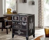 Decorative furniture handpainted 61x45x33 cm $302