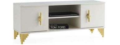 TS01 gold tv stand 130x40x42H cm $ 187