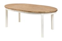 Hanover dining table in natural wood color 170/210x78x90 cm $ 699