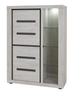 Ludovic china cabinet with led lights 132x182x48 cm $ 619