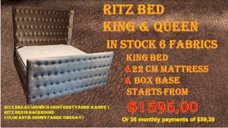 RITZ BEDS SHINY BROWN (1)