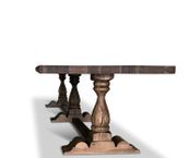 RUSTICA MONASTERY TABLE 300 X 100 X 78 CM TOP THICKNESS 6 CM