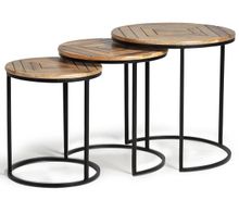 #6450-Set of coffee tables $340
