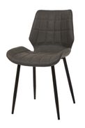 #1901 Dining chair in anthracite PU $99
