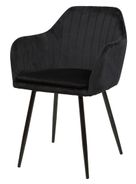 #2003 Dining chair in black bordeaux $108
