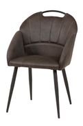 #2005 Dining chair in stoff anthracite $164 