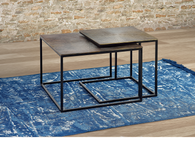 Set of 2 Squared coffee tables $419