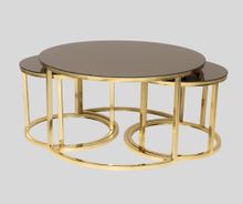 YYOG-01 Gold coffee table $330