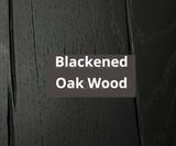 Blackened Oak Wood