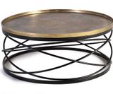 Spiral coffee table 38cm H x 90 cm Diam. $636