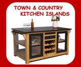 e TOWN & COUNTRY KITCHEN ISLANDS
