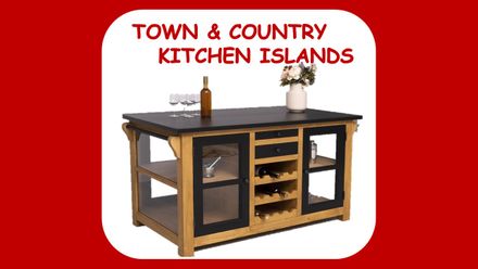 e TOWN & COUNTRY KITCHEN ISLANDS